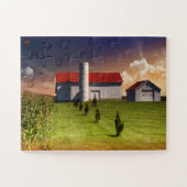 Rustic Barn Ohio Legpuzzel (Horizontaal)