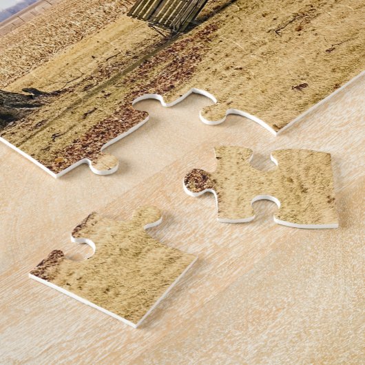 Rustic Barn Ohio Legpuzzel (Zijkant)