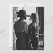 Rustic Barn Photo Couples Shower Invitation Aankondiging (Achterkant)