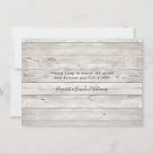 Rustic Barn Potting Shed We hebben ons verplaatst Aankondiging (Achterkant)