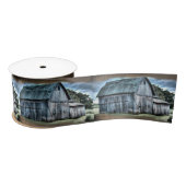 Rustic Barn Satijnen Lint (Spoel)