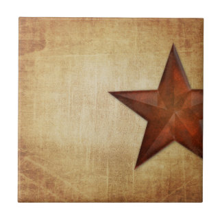 Rustic Barn Star Tegeltje