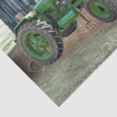 Rustic Barn  Tractor Truck Boerderij Tissuepapier (Detail)