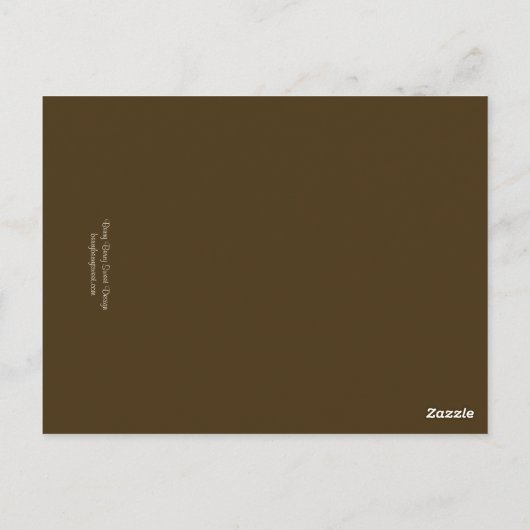 Rustic Barn Trouwtafel Nummer Kaart (Achterkant)