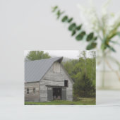 Rustic Barn-Vermont Briefkaart (Staand voorkant)