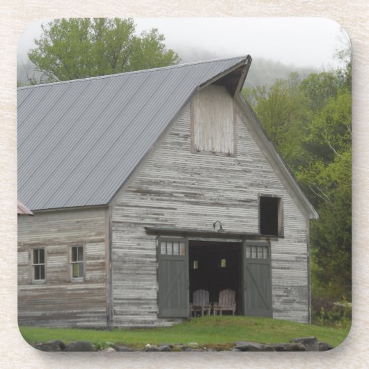 Rustic Barn-Vermont Drankjes Onderzetter (Voorkant)