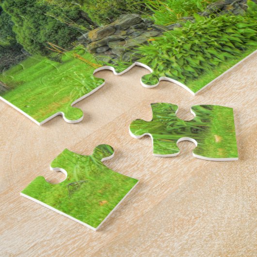 Rustic Barn Vermont. Jigzaag Puzzle Legpuzzel (Zijkant)