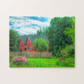 Rustic Barn Vermont. Legpuzzel (Horizontaal)
