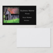 Rustic Barn Visitekaartje (Voorkant / Achterkant)