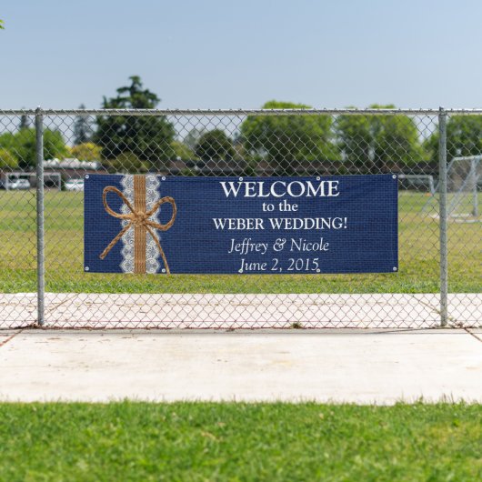 Rustic Barn Wedding Burlap Fall Wedding Spandoek (Insitu)