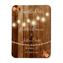 Rustic Barn Wood bespaart de datum