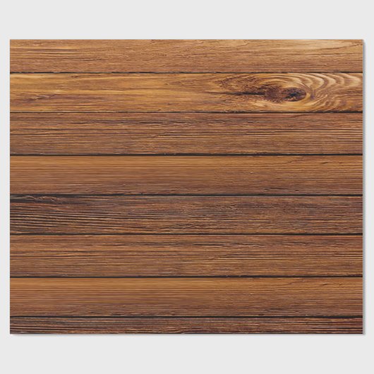 Rustic Barn Wood Cadeaupapier (Vlak)