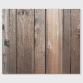 Rustic Barn Wood Cadeaupapier (Vlak)