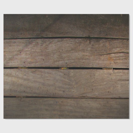Rustic Barn Wood Cadeaupapier (Vlak)