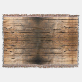 Rustic Barn Wood Deken