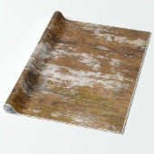 Rustic Barn Wood  Farmhouse Cadeaupapier (Uitgerold)