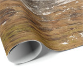 Rustic Barn Wood  Farmhouse Cadeaupapier (Rol Hoek)