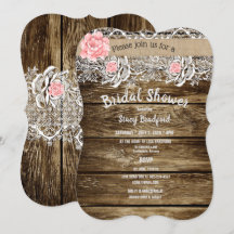 Rustic Barn Wood & Lace Vrijgezellenfeest