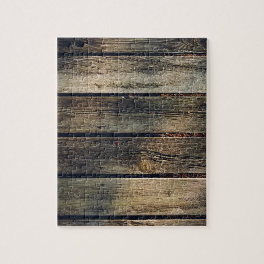 Rustic Barn Wood Legpuzzel (Verticaal)