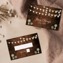 Rustic Barn Wood Mason Jar String Lights Wedding P