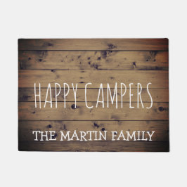 Rustic Barn Wood Plank gepersonaliseerd | Happy Ca Deurmat