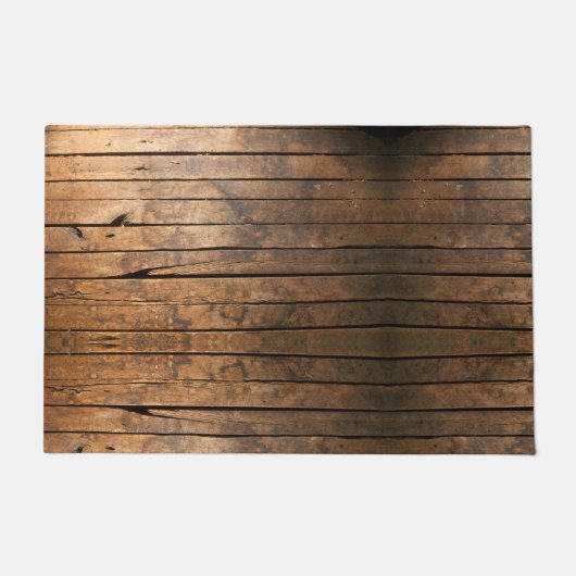 Rustic Barn Wood | planken met nood Deurmat (Voorkant)