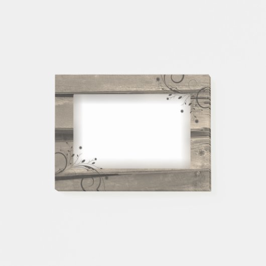 Rustic Barn Wood Post-it® notes (Voorkant)