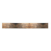 Rustic Barn Wood Satijnen Lint (Voorkant)