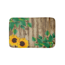 Rustic Barn Wood Sunflower