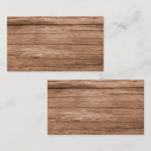 Rustic Barn Wood Visitekaartje