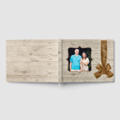Rustic Barn Wood Wedding Guest Book Gastenboek (Volledig)