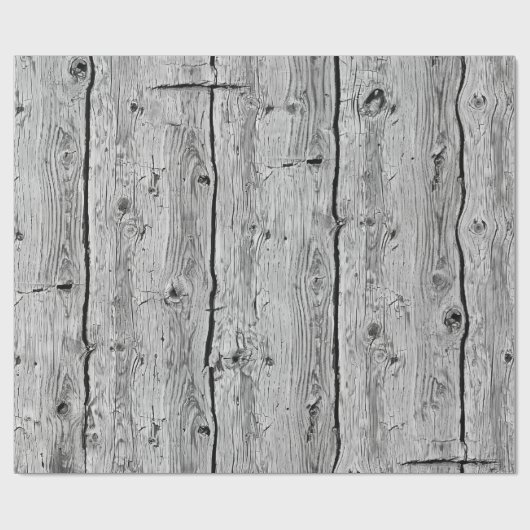 Rustic Barnwood Cadeaupapier (Vlak)