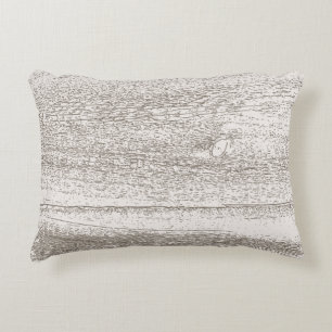 Rustic Barnwood Family Rules Home Decor Accent Kussen