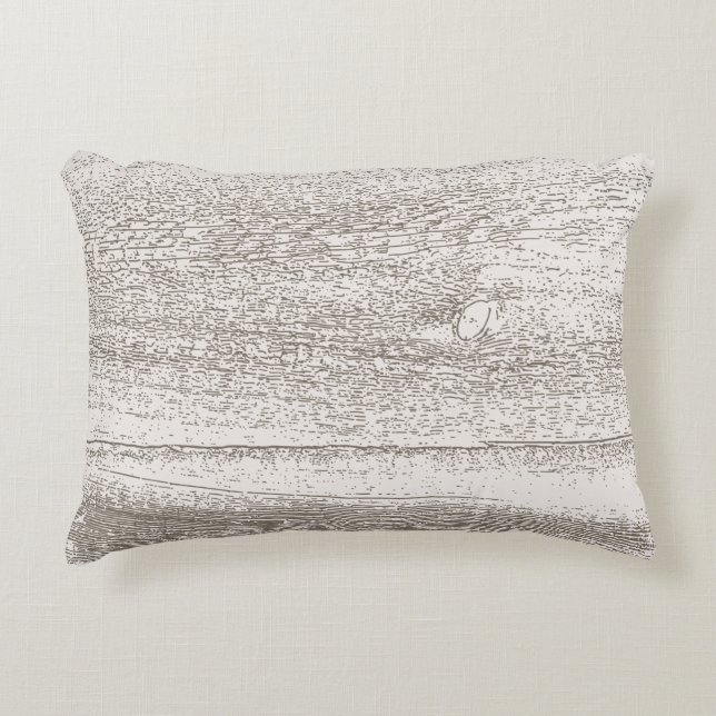 Rustic Barnwood Family Rules Home Decor Accent Kussen (Voorkant)