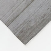 Rustic Barnwood Fleece Blanket (Hoek)