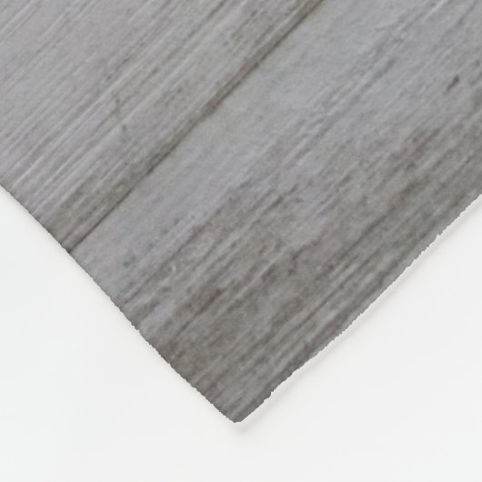 Rustic Barnwood Fleece Blanket (Hoek)