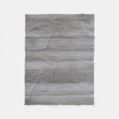 Rustic Barnwood Fleece Blanket (Voorkant)