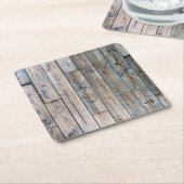 Rustic Barnwood Onderzetters (Schuin)