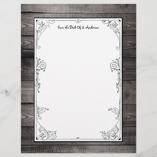 Rustic Barnwood Pattern (Voorkant)