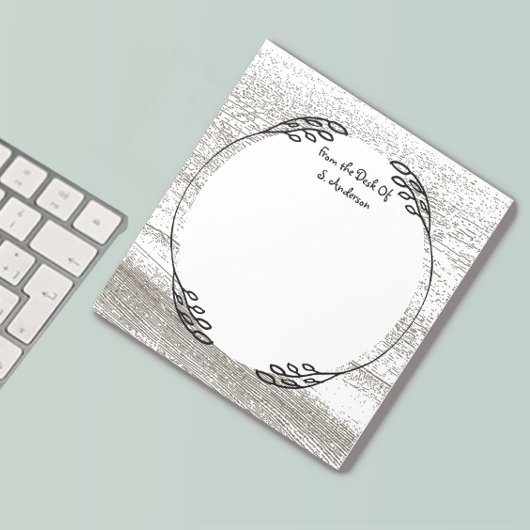 Rustic Barnwood Pattern Notitieblok