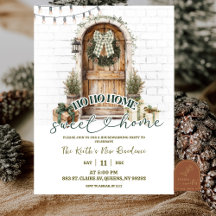 Rustic Barnyard Winter Housewarming Party 
