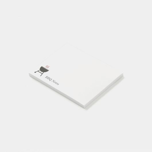 Rustic BBQ Post-it® Notes (Schuin)