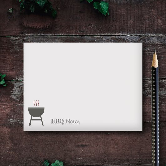 Rustic BBQ Post-it® Notes