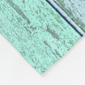Rustic Beach Driftwood Fleece Deken (Hoek)