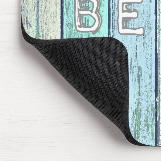 Rustic Beach Driftwood Muismat (Hoek)