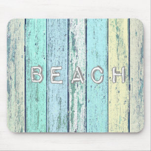 Rustic Beach Driftwood Muismat