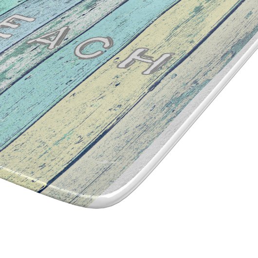 Rustic Beach Driftwood Snijplank (Hoek)