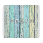 Rustic Beach Driftwood Snijplank (Voorkant)