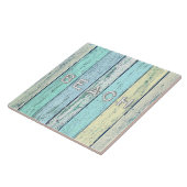 Rustic Beach Driftwood Tegeltje (Zijkant)