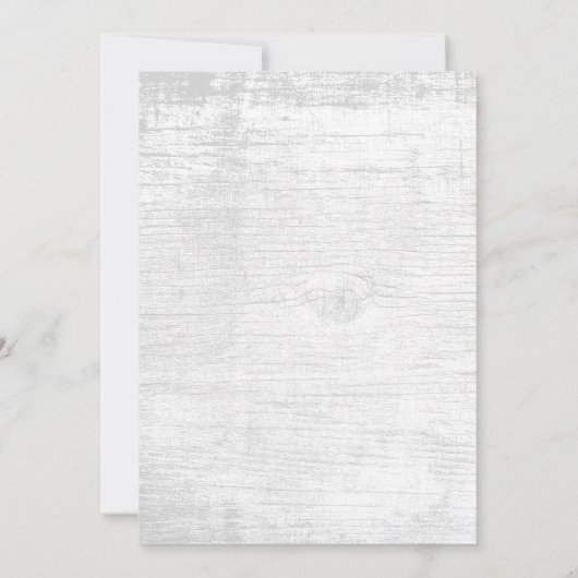 Rustic Beach Lantern String Lights Vrijgezellenfee Kaart (Achterkant)